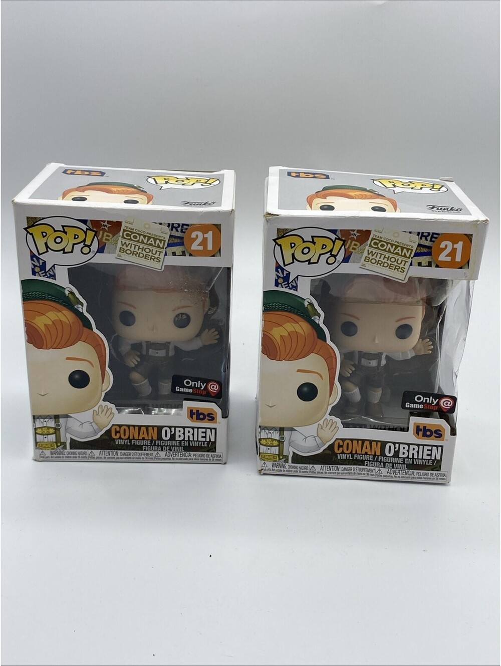 Set of 2 Funko Pop! Vinyl: Conan O'Brien (Lederhosen) - GameStop (Exclusive) #21
